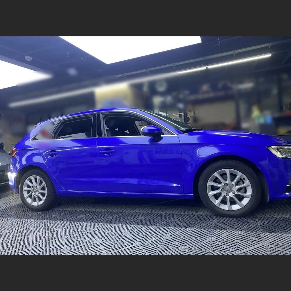 Ravoony Basic Sparkle Dark Blue Vinyl Car Wrap