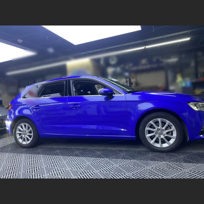 Ravoony Basic Sparkle Dark Blue Vinyl Car Wrap