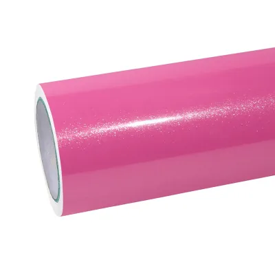 Ravoony Basic Sparkle Pink Car Vinyl Wrap 01