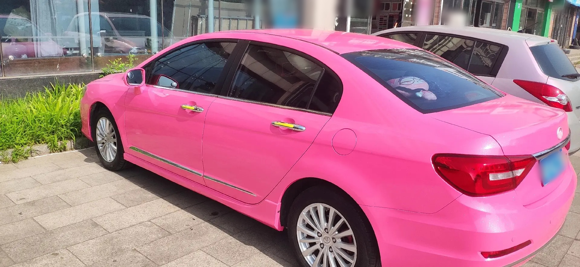 Ravoony Basic Sparkle Pink Car Vinyl Wrap