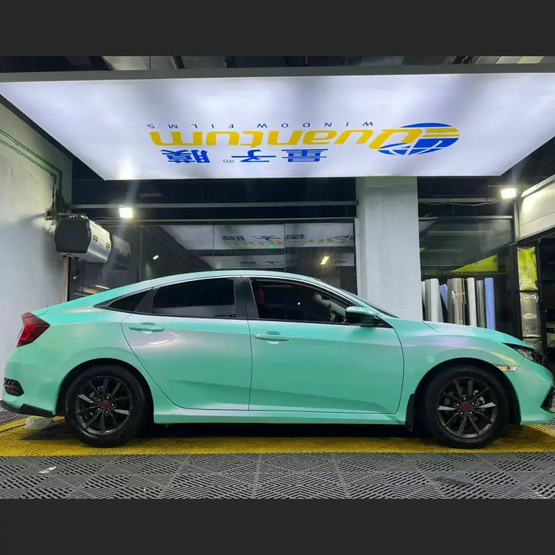Ravoony Pro TPU Glossy Metallic Racing Tiffany Car PPF Film