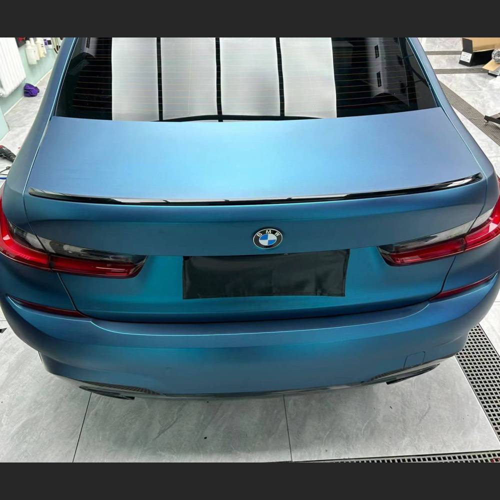 Ravoony Plus Ultra-Matte Night Blue Car Wrap BMW 5 Series Wrap