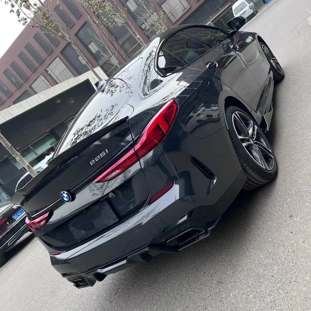 Ravoony Plus BMW Gloss Graphite Grey Car Vinyl Wrap