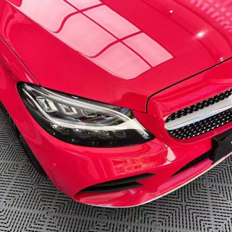 Ravoony Pro TPU Glossy Crystal Strawberry Red PPF Film