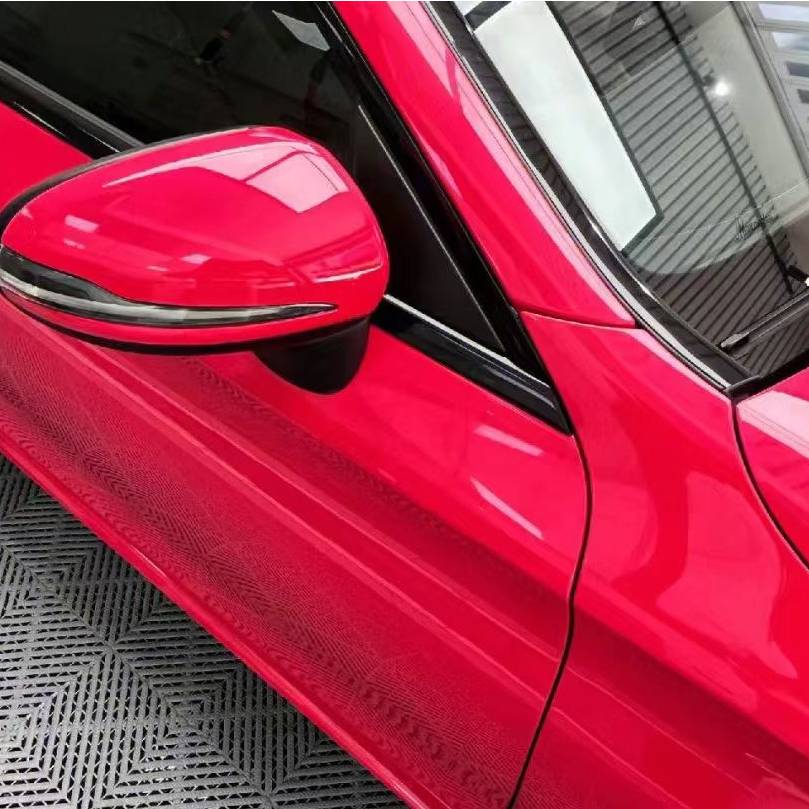 Ravoony Pro TPU Glossy Crystal Strawberry Red PPF Film