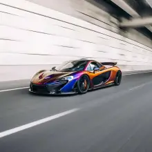 Gloss Flowing Phantom Purple Chameleon Wrap