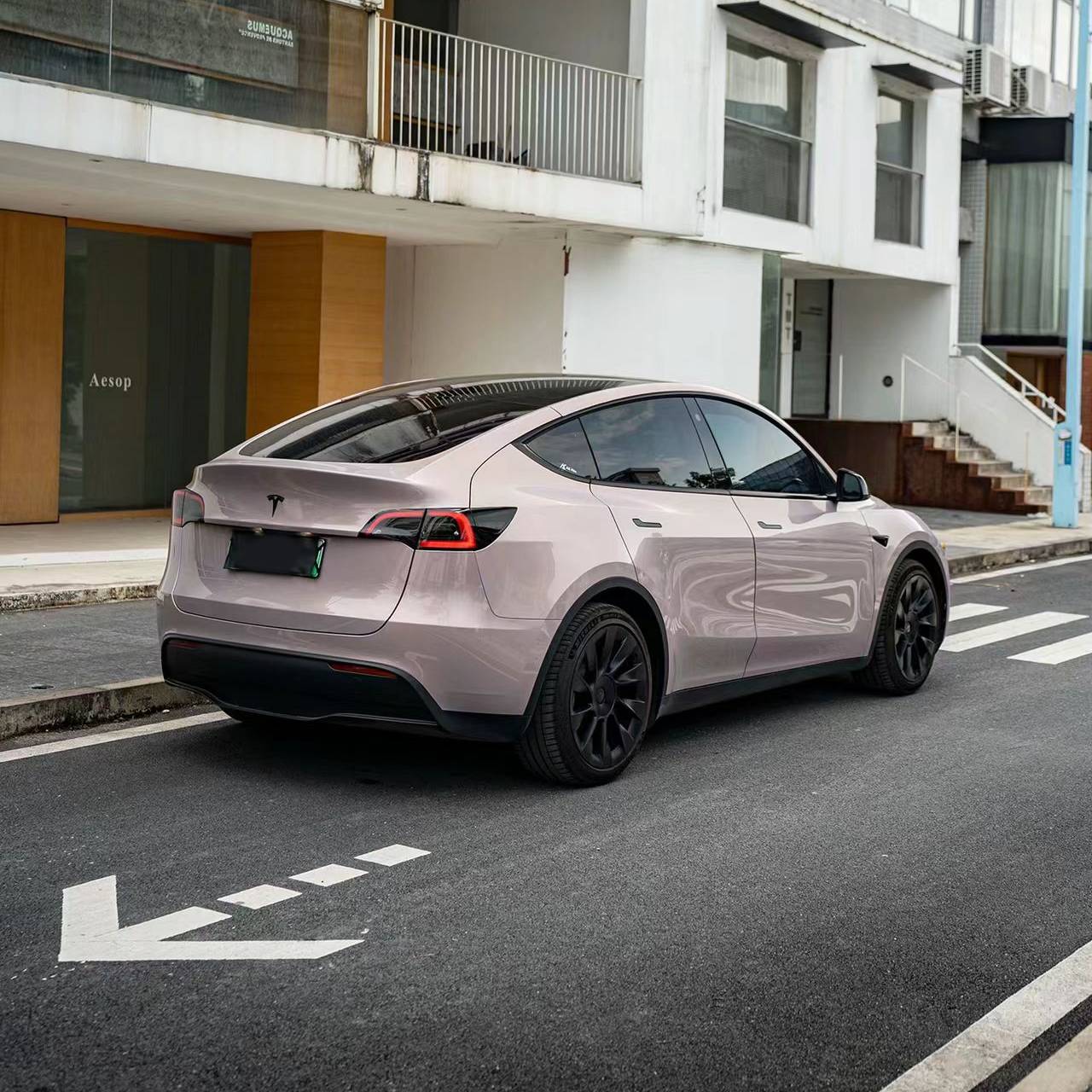 Ravoony Pro TPU Glossy Metallic Rouge Pearl Pink PPF Film