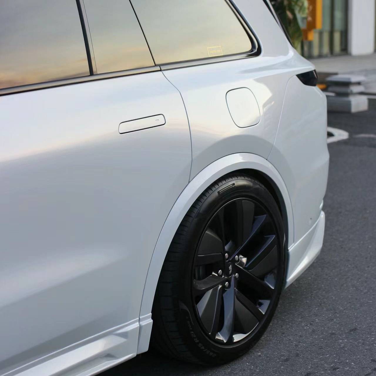 Ravoony Pro TPU Glossy Metallic Silver Grey PPF Film