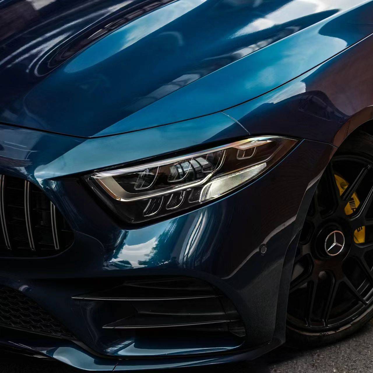 Ravoony Pro TPU Glossy Liquid Metallic Interstellar Blue PPF Film