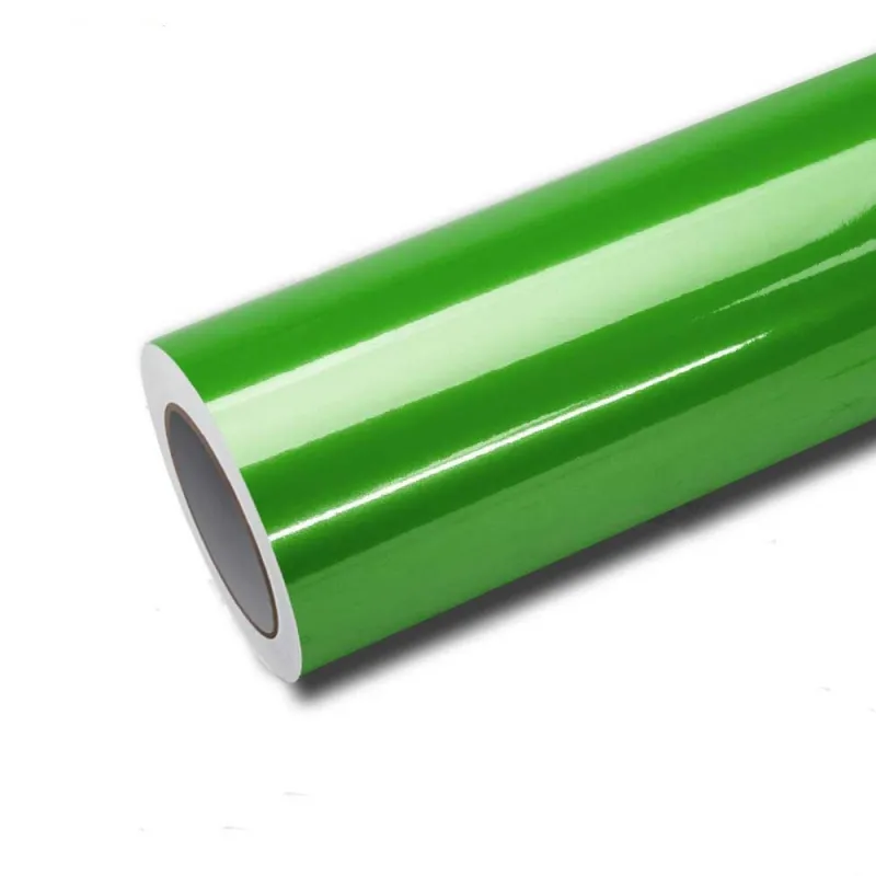 Ravoony Plus Gloss Metallic Apple Green Car Wrap
