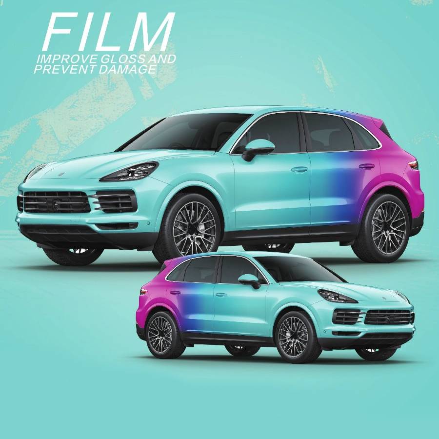 Ravoony Plus Customized Printable Car Vinyl Wrap-Gradient