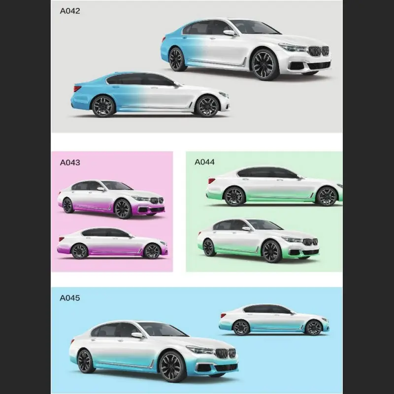 Ravoony Plus Customized Printable Car Vinyl Wrap-Gradient