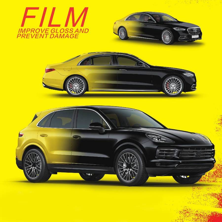 Ravoony Plus Customized Printable Car Vinyl Wrap-Gradient