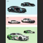 Ravoony Plus Customized Printable Car Vinyl Wrap-Pattern