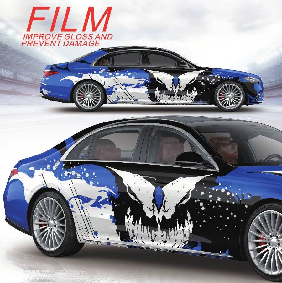 Ravoony Plus Customized Printable Car Vinyl Wrap-Pattern