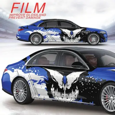 Ravoony Plus Customized Printable Car Vinyl Wrap-Pattern 01