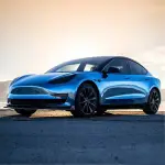 Ravoony Plus Glossy Chrome Light Blue Car Vinyl Wrap