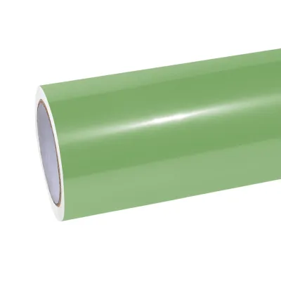 Ravoony Plus Glossy Gucci Flora Green Car Vinyl Wrap 01