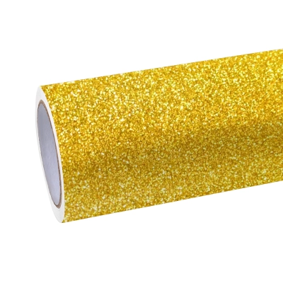 Ravoony Plus Gold Glitter Car Wrap 01