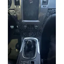 Gloss Carbon Fiber Forging Black Vinyl Wrap