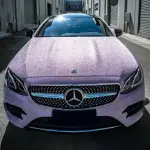 Ravoony Plus Super Glitter Purple Car Vinyl Wrap