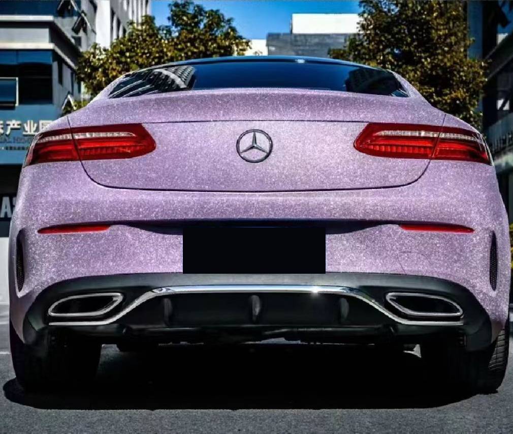 Ravoony Plus Super Glitter Purple Car Vinyl Wrap