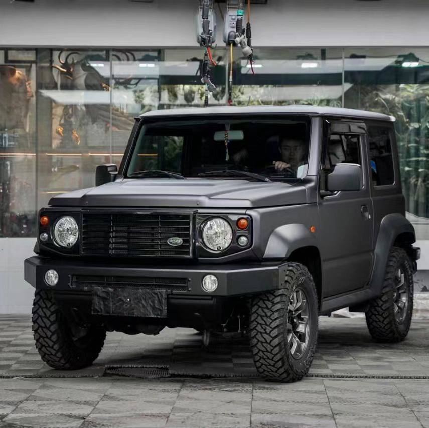 Ravoony Plus Ultra-Matte Leaden Grey Car Wrap