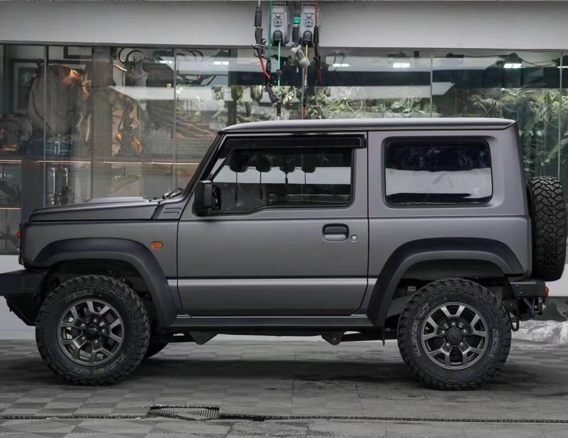 Ravoony Plus Ultra-Matte Leaden Grey Car Wrap