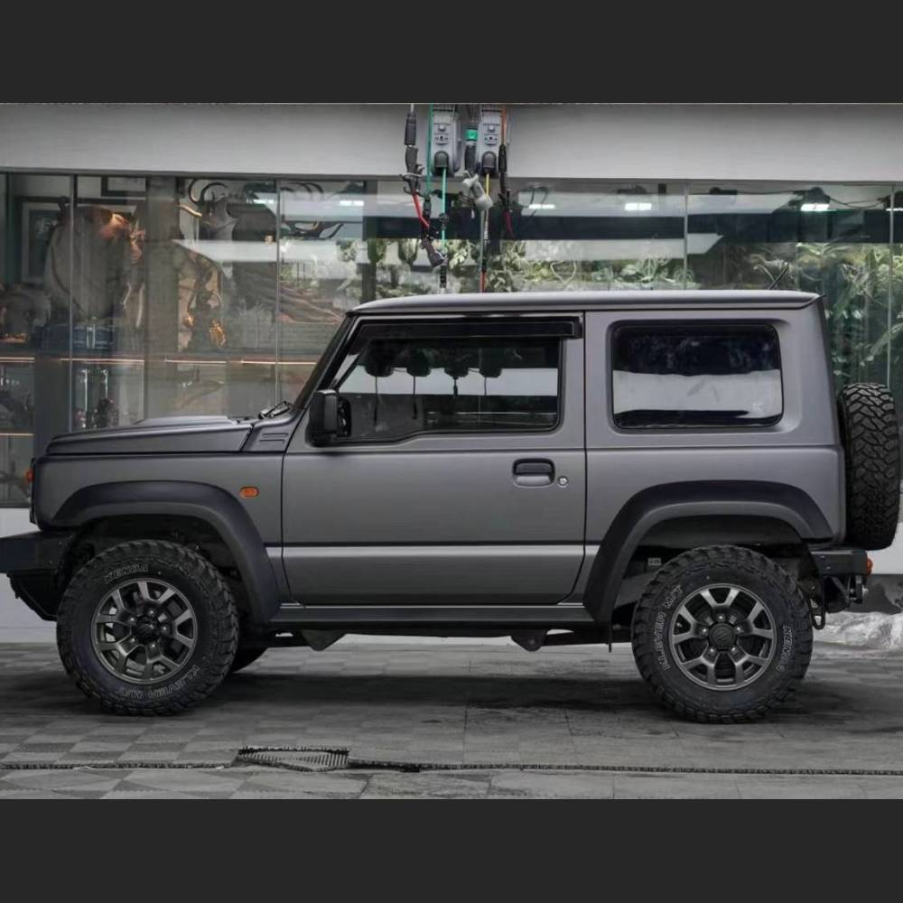 Ravoony Plus Ultra-Matte Leaden Grey Car Wrap