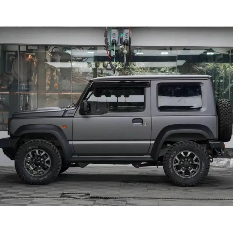 Ultra-Matte Leaden Grey Car Wrap