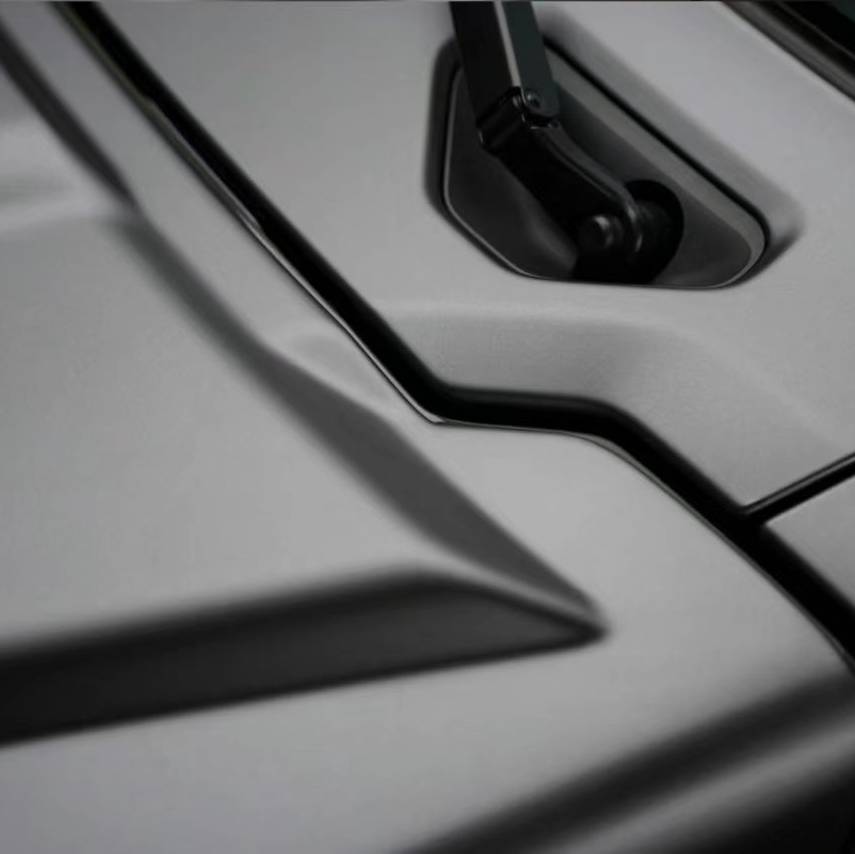 Ravoony Plus Ultra-Matte Leaden Grey Car Wrap