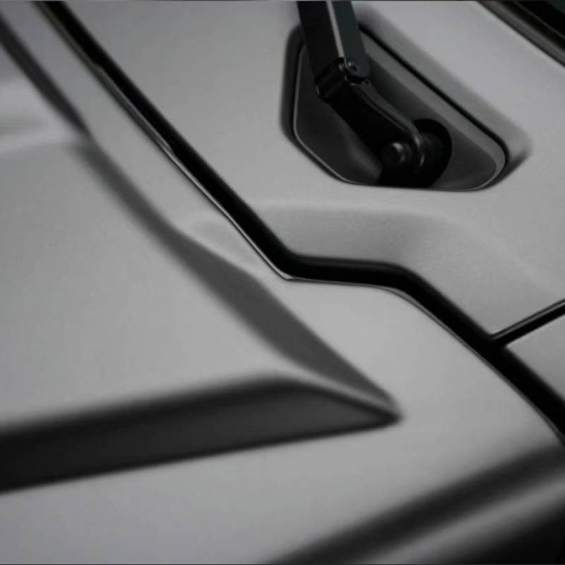 Ravoony Plus Ultra-Matte Leaden Grey Car Wrap