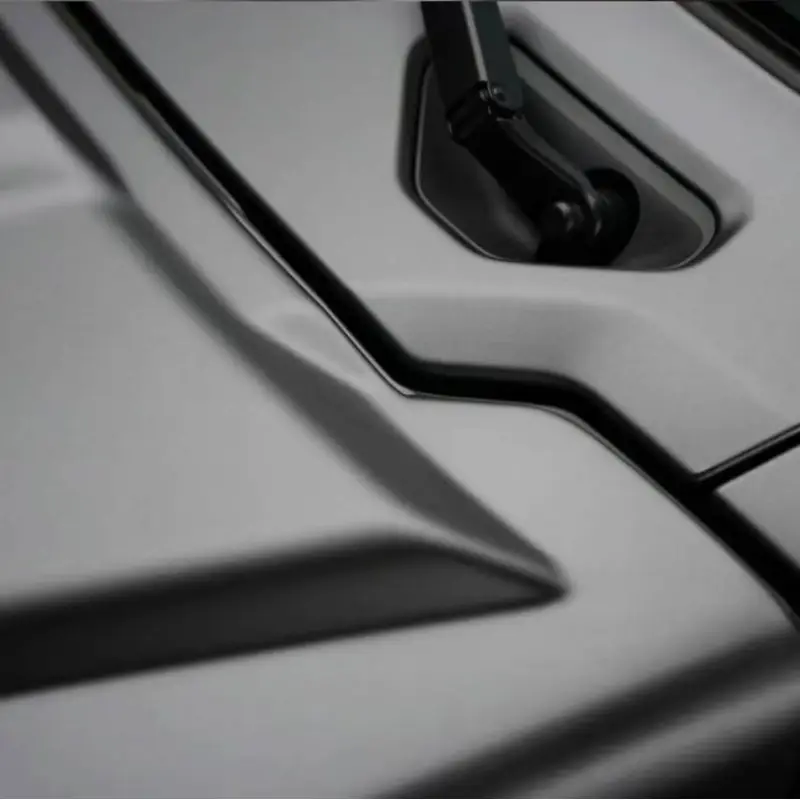 Ultra-Matte Leaden Grey Car Wrap