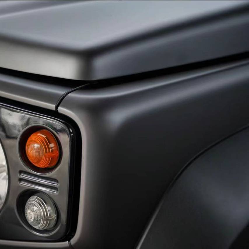 Ravoony Plus Ultra-Matte Leaden Grey Car Wrap