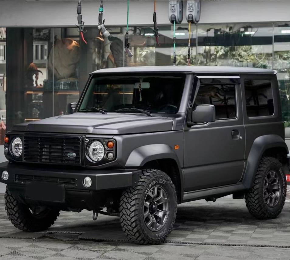 Ravoony Plus Ultra-Matte Leaden Grey Car Wrap