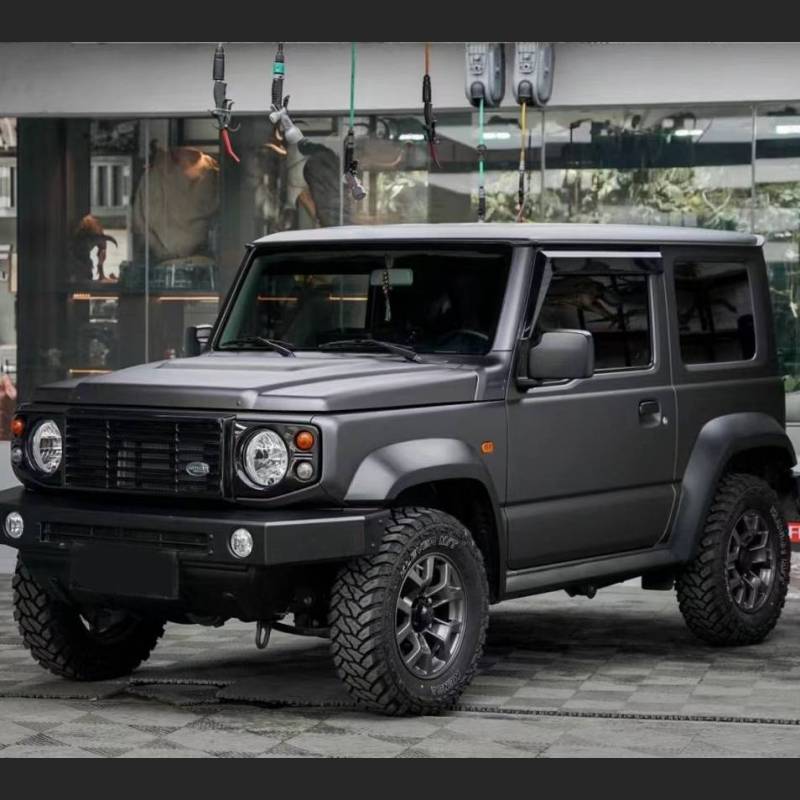 Ravoony Plus Ultra-Matte Leaden Grey Car Wrap