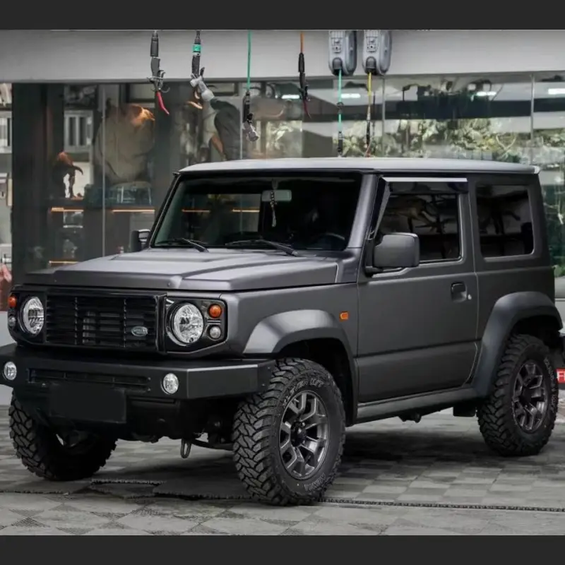 Ravoony Plus Ultra-Matte Leaden Grey Car Wrap