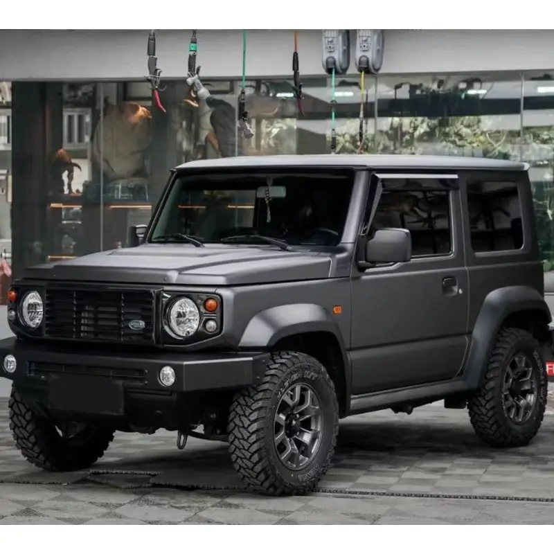 Ultra-Matte Leaden Grey Car Wrap