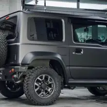 Ultra-Matte Leaden Grey Car Wrap