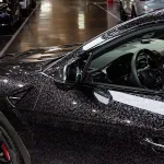 Ravoony Basic Gloss Carbon Fiber Forging Black Vinyl Wrap