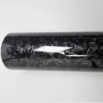 Ravoony Basic Gloss Carbon Fiber Forging Black Vinyl Wrap
