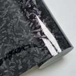 Ravoony Basic Gloss Carbon Fiber Forging Black Vinyl Wrap