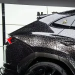 Ravoony Basic Gloss Carbon Fiber Forging Black Vinyl Wrap