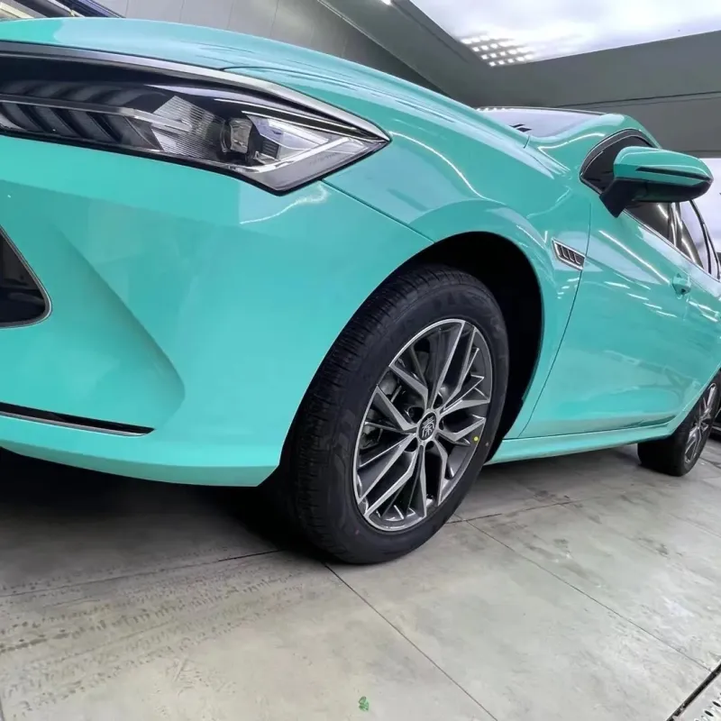 Ravoony Basic Sparkle Tiffany Car Vinyl Wrap