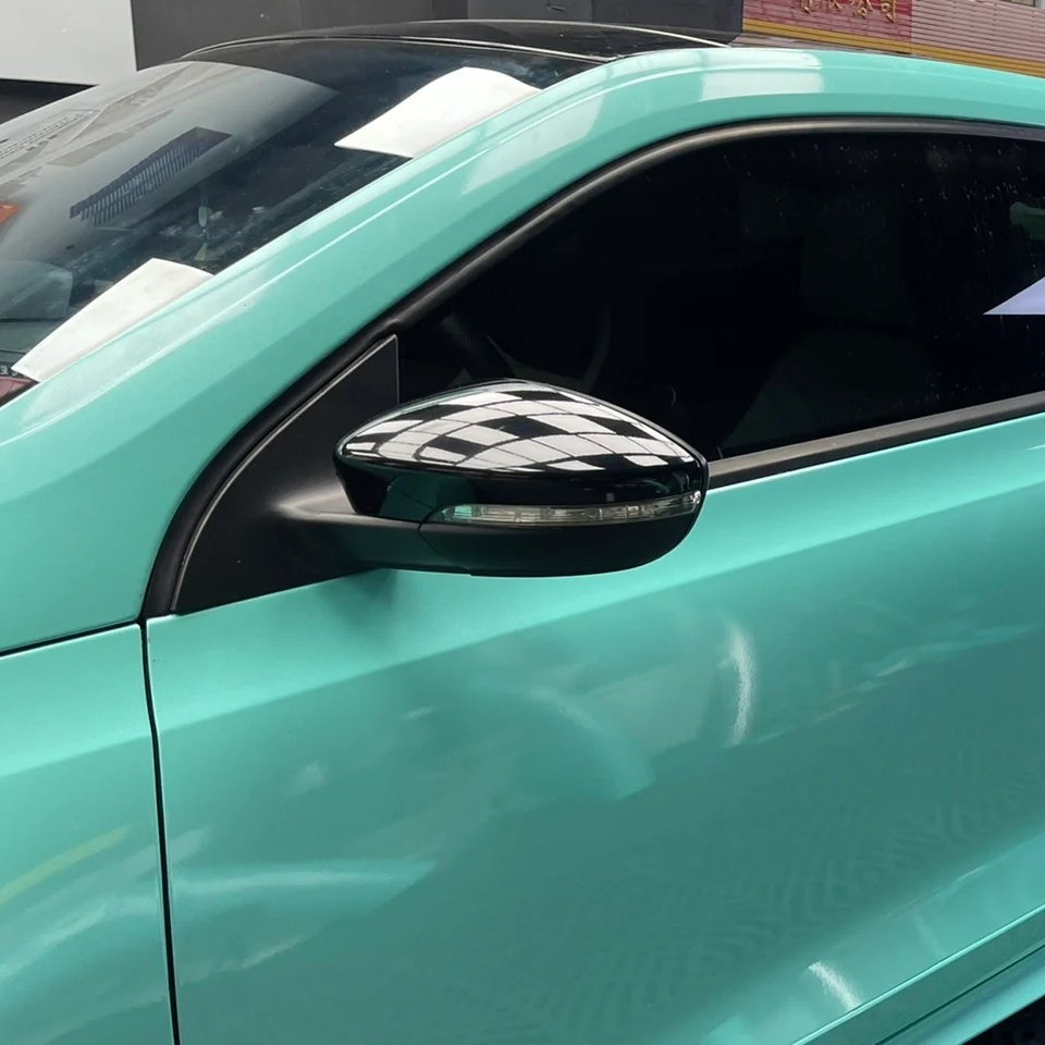 Ravoony Basic Sparkle Tiffany Car Vinyl Wrap