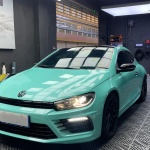Ravoony Basic Sparkle Tiffany Car Vinyl Wrap