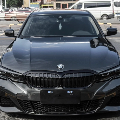 Ravoony Plus PET Gloss Charcoal Grey Car Wrap 02