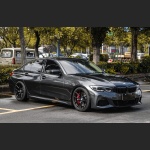 Ravoony Plus Gloss Charcoal Grey Car Wrap