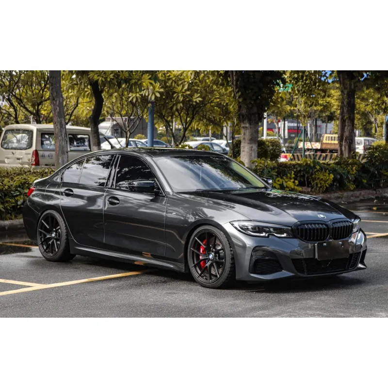 Charcoal Grey Car Wrap