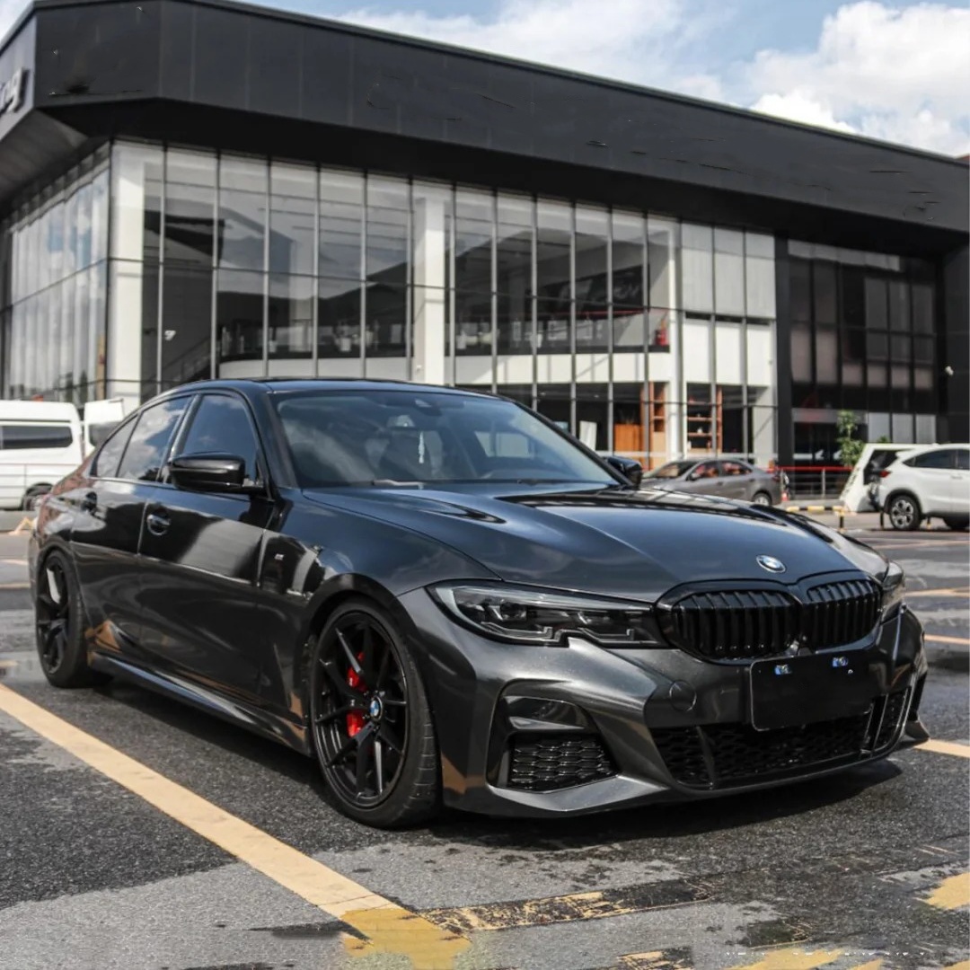 Ravoony Plus Gloss Charcoal Grey Car Wrap